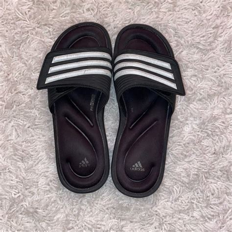 adidas replica slides red|adidas fitfoam slides.